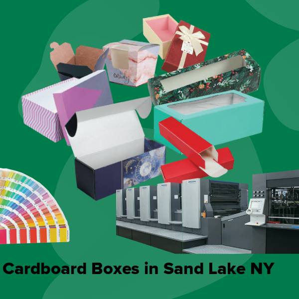 Cardboard boxes in sand lake ny