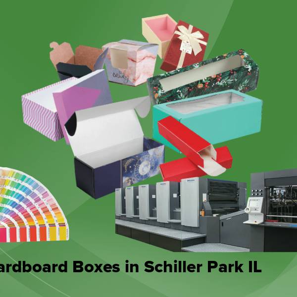 Cardboard boxes in schiller park il