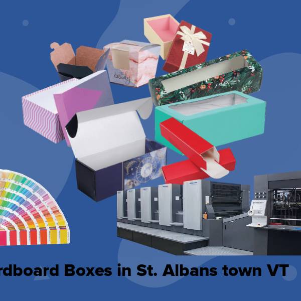 Cardboard boxes in st. albans town vt