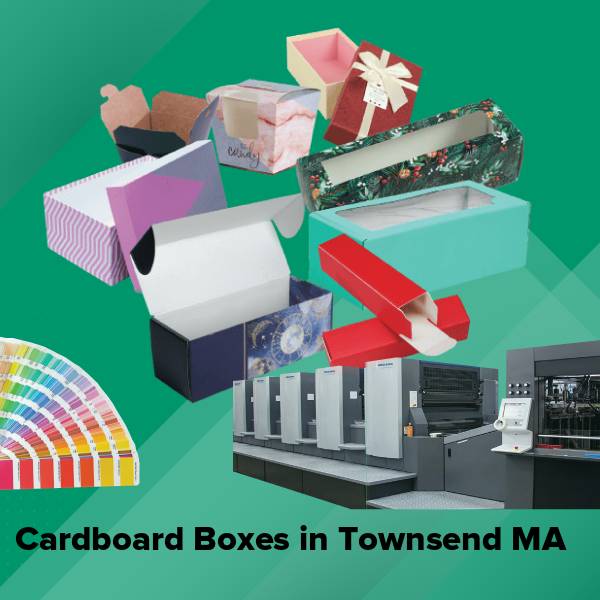 Cardboard boxes in townsend ma
