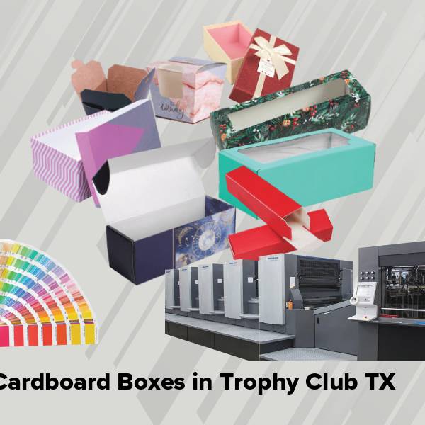 Cardboard boxes in trophy club tx