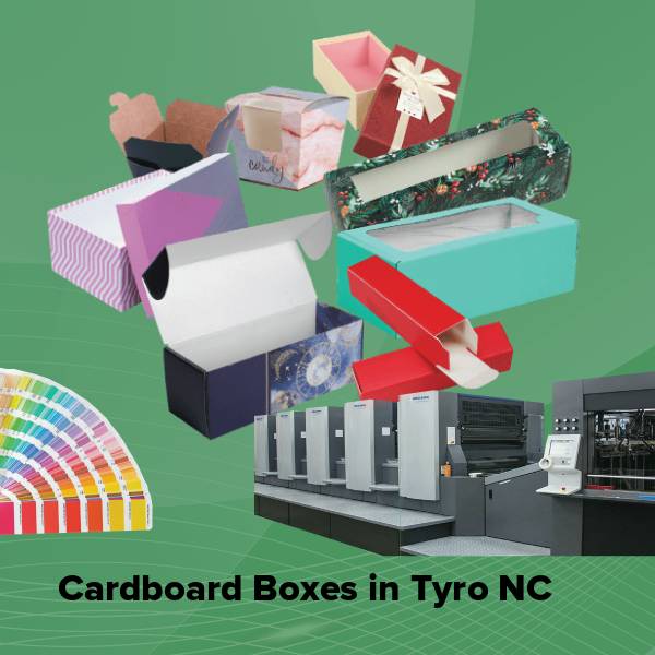Cardboard boxes in tyro nc