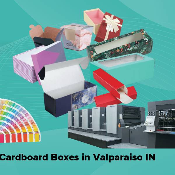 Cardboard boxes in valparaiso in