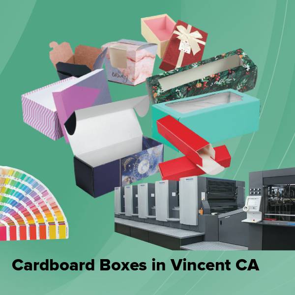 Cardboard boxes in vincent ca