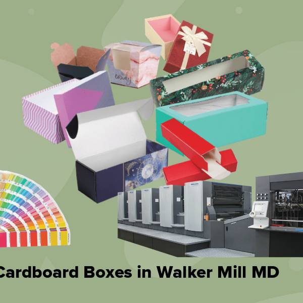 Cardboard boxes in walker mill md