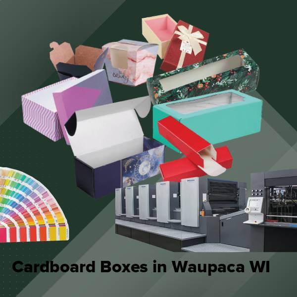 Cardboard boxes in waupaca wi