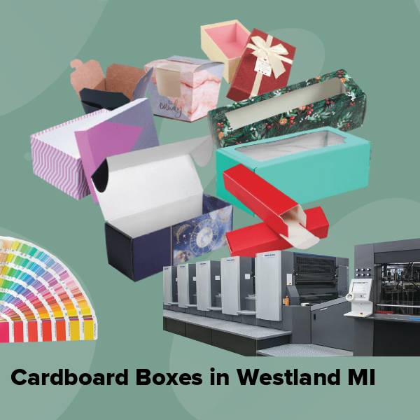 Cardboard boxes in westland mi