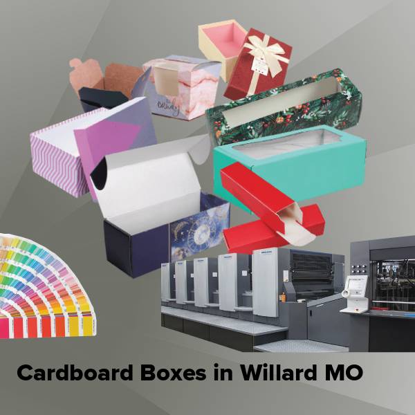 Cardboard boxes in willard mo