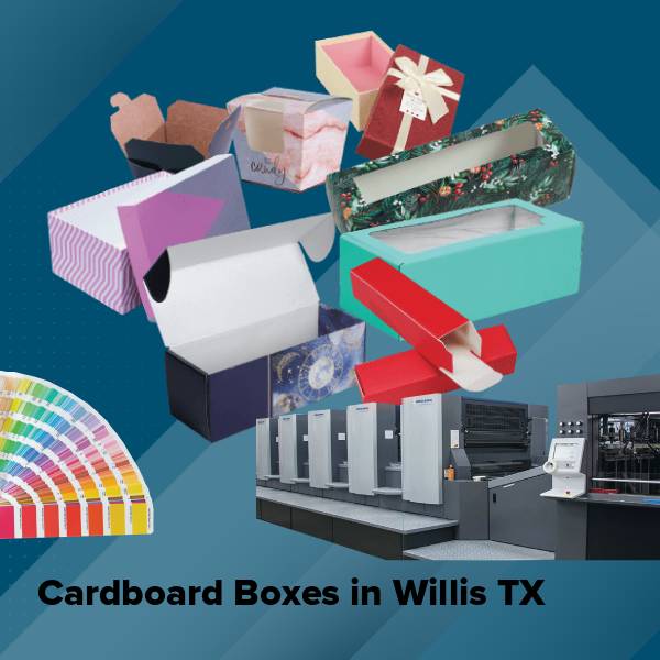 Cardboard boxes in willis tx