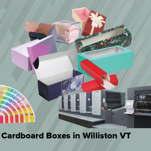 Cardboard boxes in williston vt