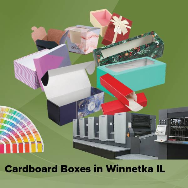 Cardboard boxes in winnetka il