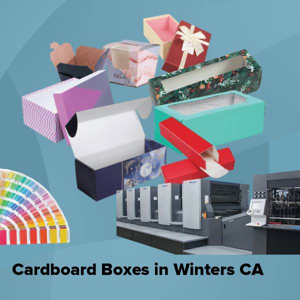 Cardboard boxes in winters ca