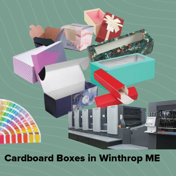 Cardboard boxes in winthrop me