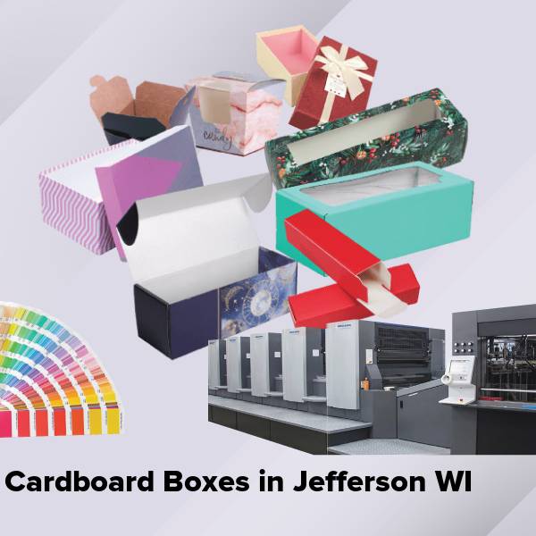 Cardboard boxes in jefferson wi