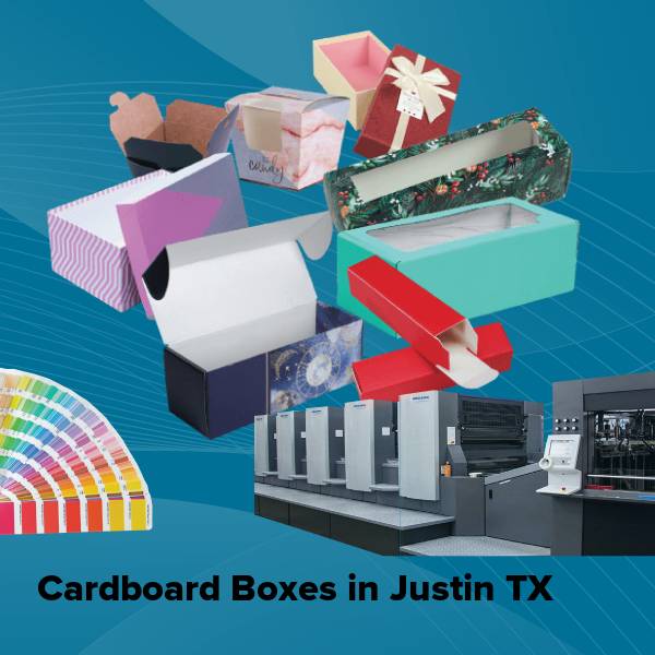 Cardboard boxes in justin tx