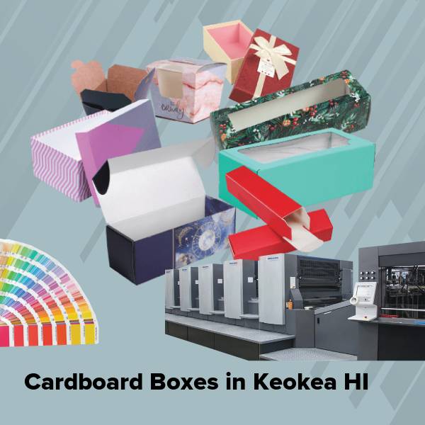 Cardboard boxes in keokea hi