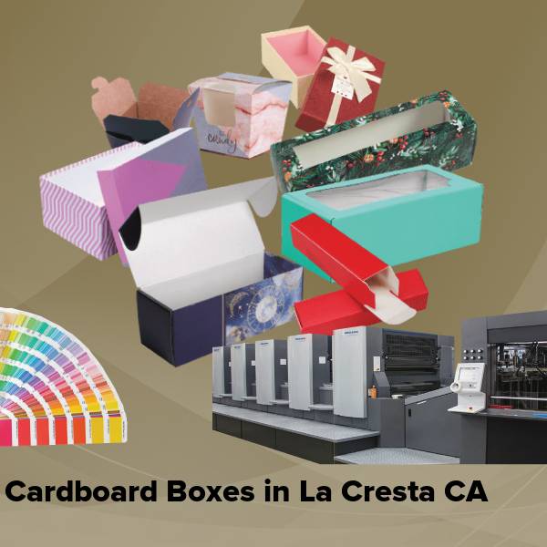 Cardboard boxes in la cresta ca