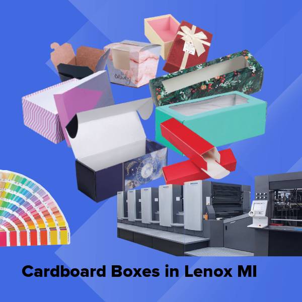 Cardboard boxes in lenox mi