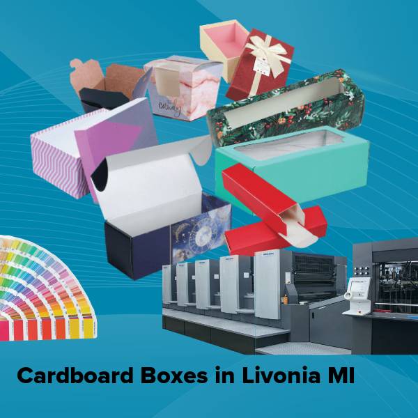 Cardboard boxes in livonia mi