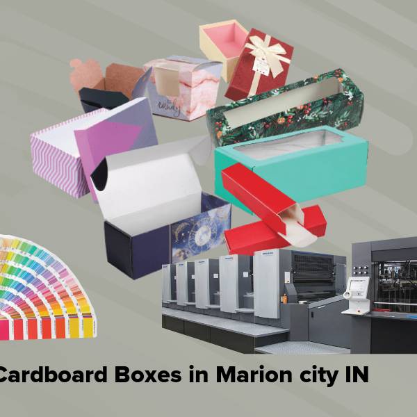 Cardboard boxes in marion city in