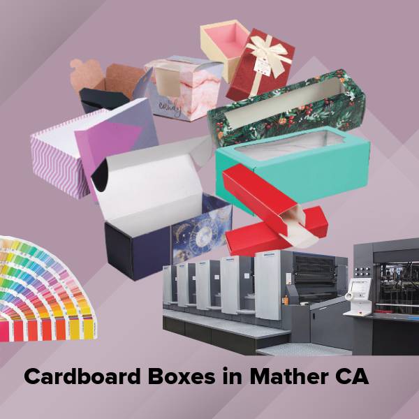 Cardboard boxes in mather ca