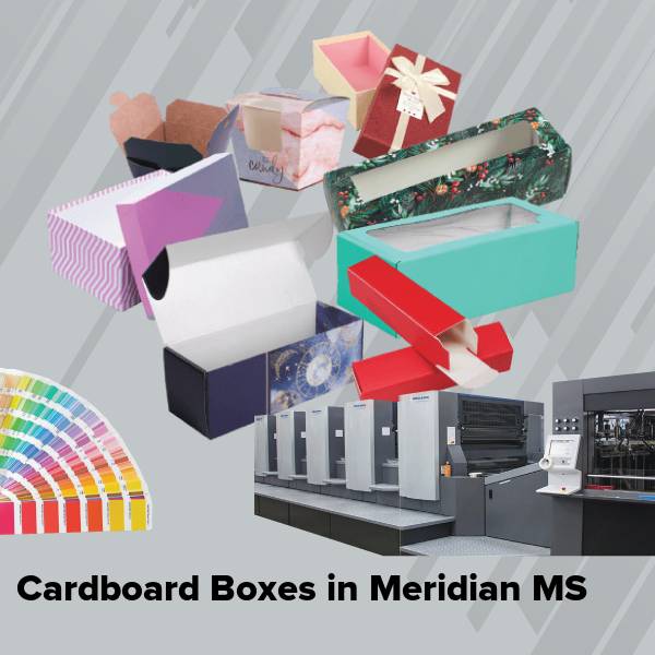 Cardboard boxes in meridian ms
