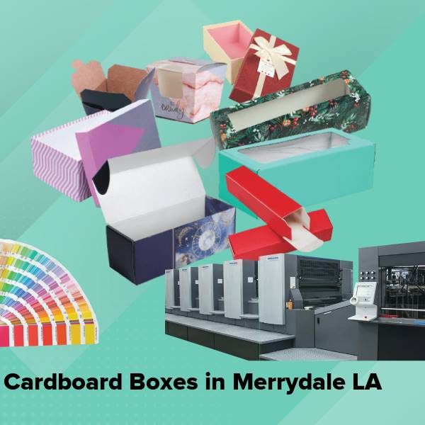Cardboard boxes in merrydale la