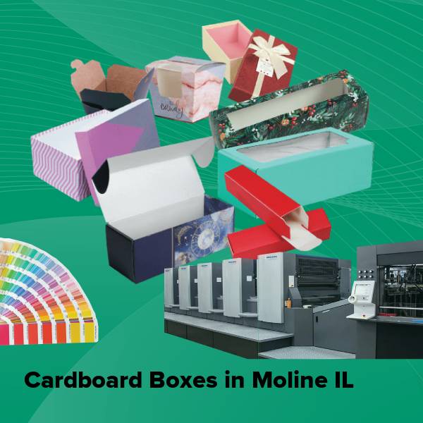 Cardboard boxes in moline il