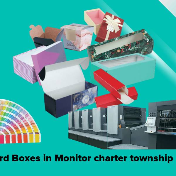 Cardboard boxes in monitor charter township mi