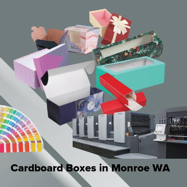 Cardboard boxes in monroe wa