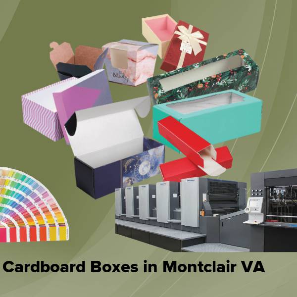 Cardboard boxes in montclair va