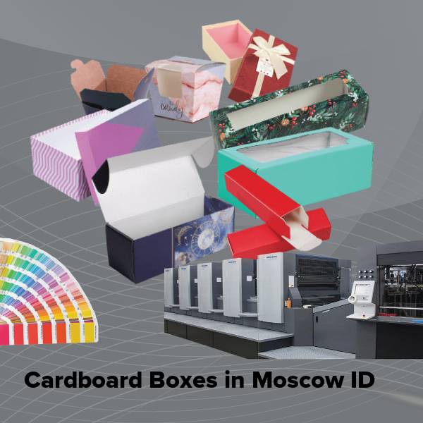 Cardboard boxes in moscow id