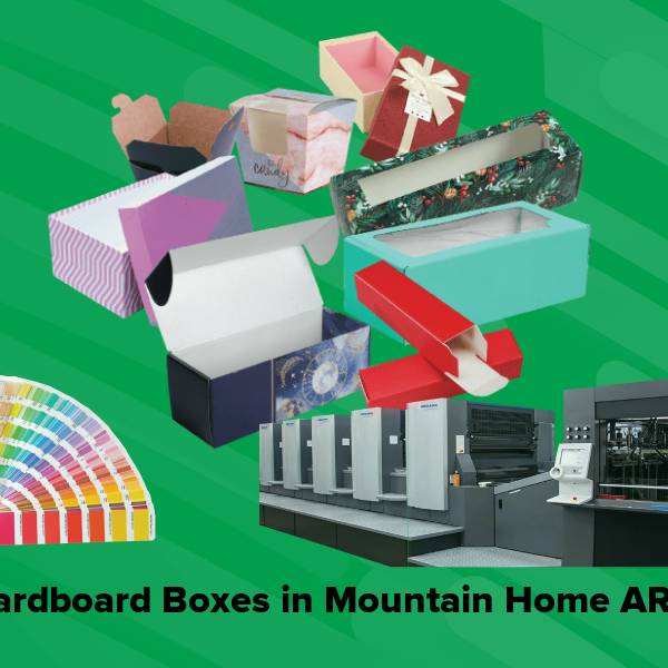 Cardboard boxes in mountain home ar