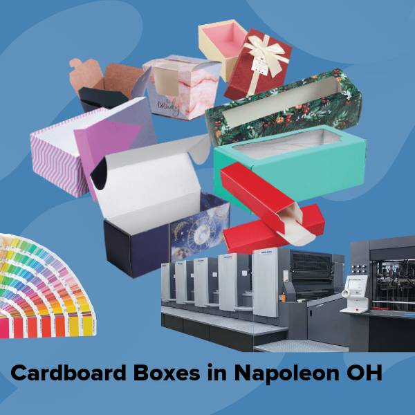 Cardboard boxes in napoleon oh