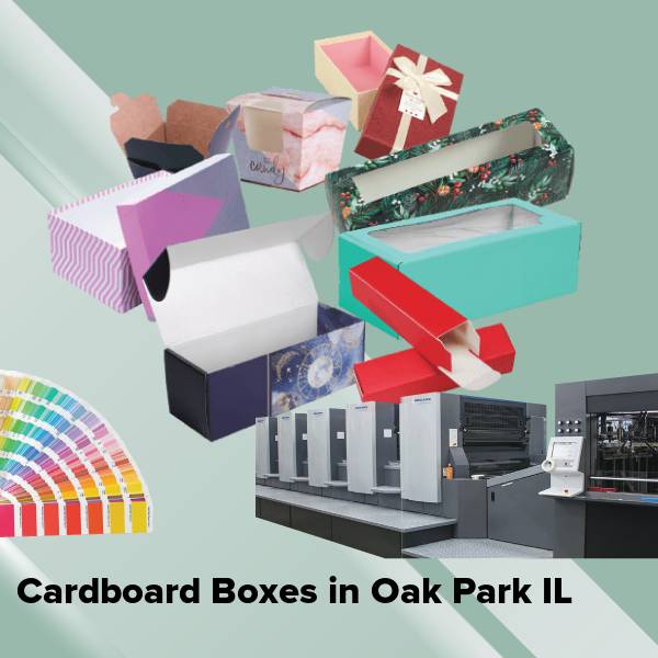 Cardboard boxes in oak park il