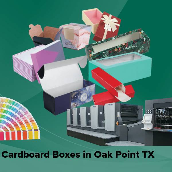 Cardboard boxes in oak point tx