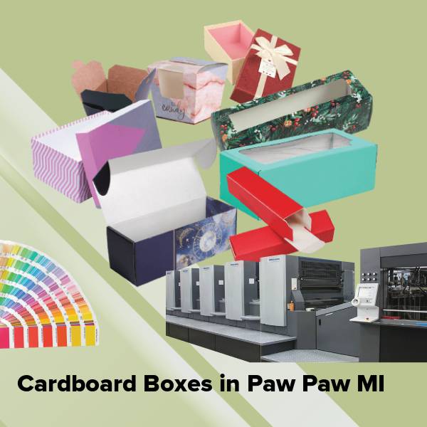 Cardboard boxes in paw paw mi