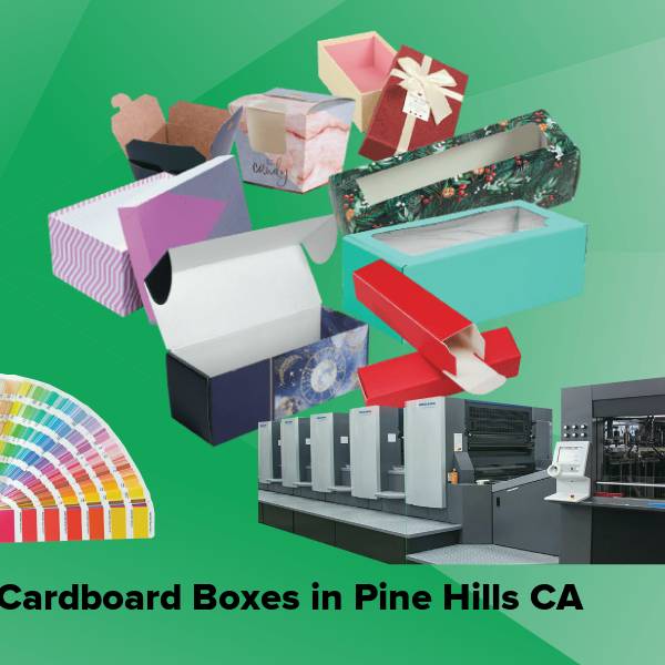 Cardboard boxes in pine hills ca