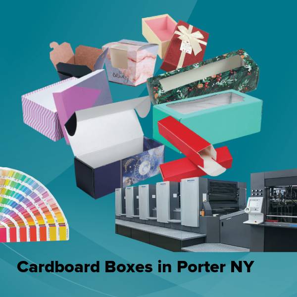 Cardboard boxes in porter ny