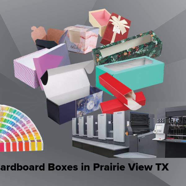 Cardboard boxes in prairie view tx
