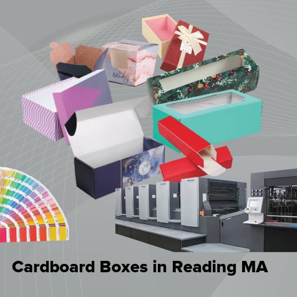 Cardboard boxes in reading ma