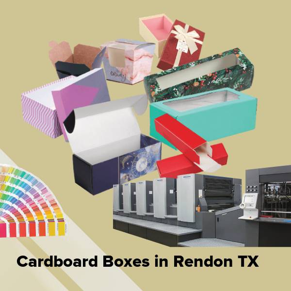 Cardboard boxes in rendon tx