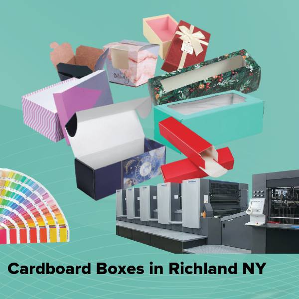 Cardboard boxes in richland ny