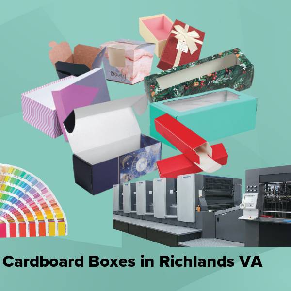 Cardboard boxes in richlands va