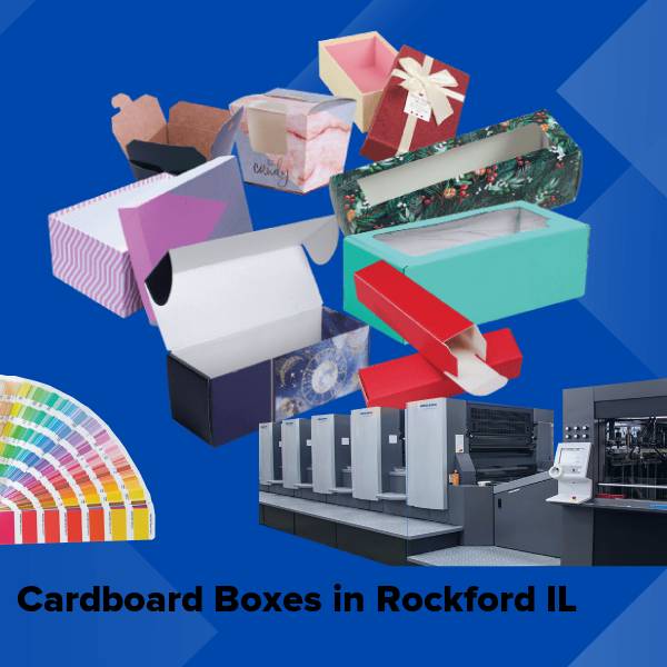 Cardboard boxes in rockford il