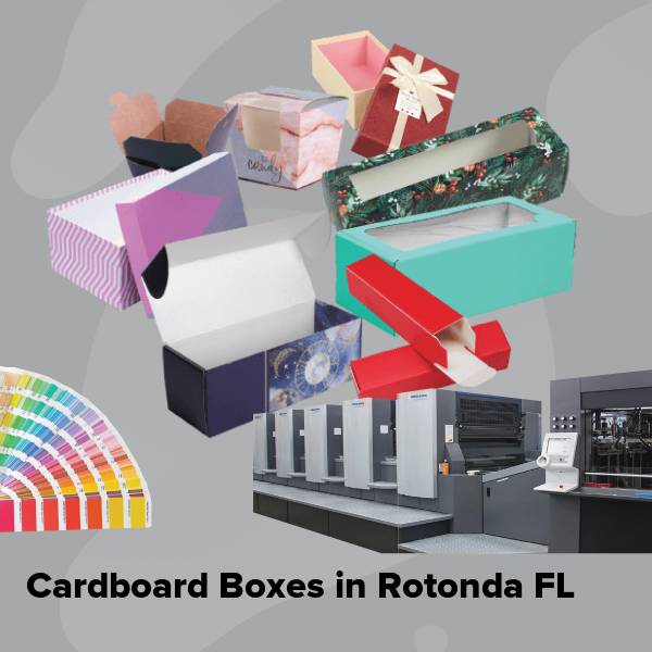 Cardboard boxes in rotonda fl
