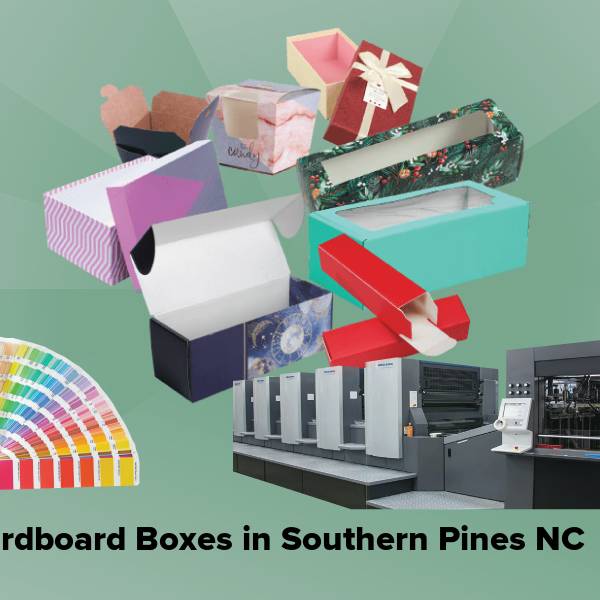 Cardboard boxes in southern pines nc