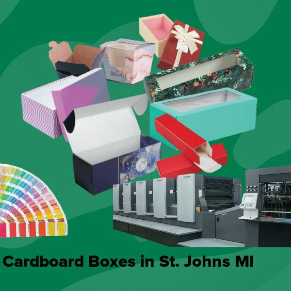 Cardboard boxes in st. johns mi