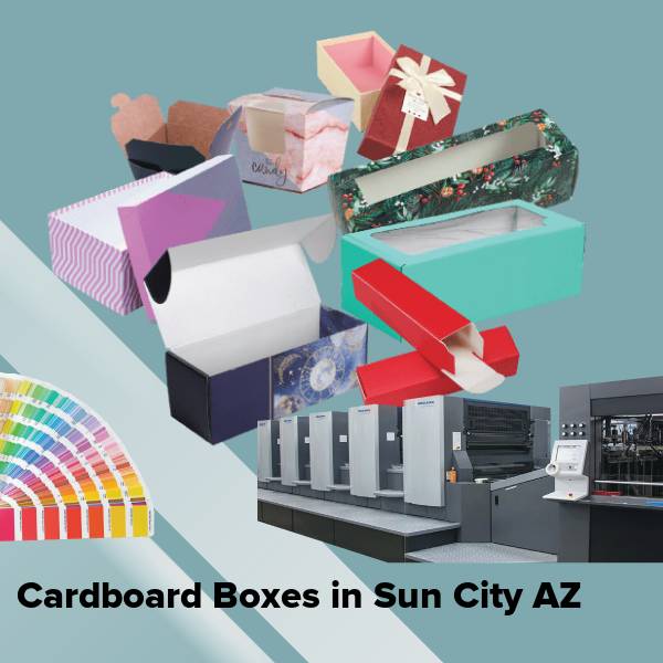 Cardboard boxes in sun city az