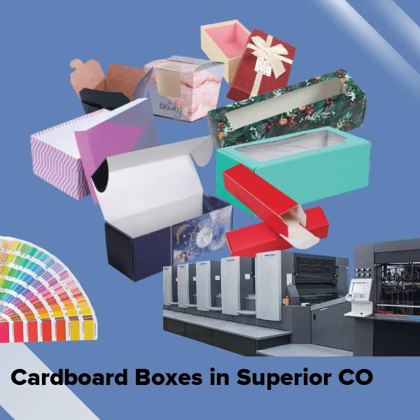 Cardboard boxes in superior co